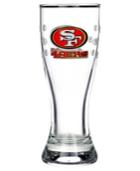 Boelter Brands San Francisco 49ers Satin Etch Mini Pilsner Glass