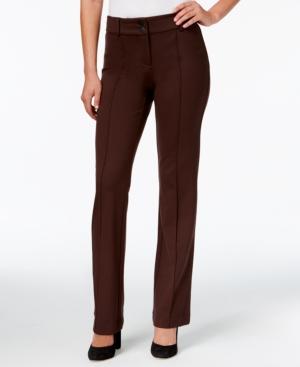 Style & Co Straight-leg Trousers, Created For Macy's