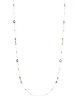 Judith Jack 10k Gold-plated Sterling Silver Multi-bead Long Length Necklace