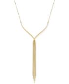Bcbgeneration Gold-tone Tassel Long Length Statement Necklace