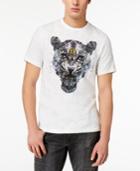 True Religion Men's Blue Panther Graphic-print T-shirt