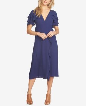 1.state Ruffled Faux-wrap Dress