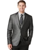 Perry Ellis Big And Tall Iridescent Blazer