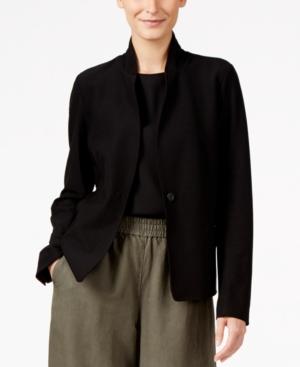 Eileen Fisher One-button Blazer