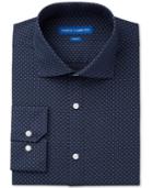 Vince Camuto Men's Slim-fit Indigo Print Dress Shirt