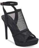 Guess Women's Afra Platform Mesh Sandals Women's Shoes