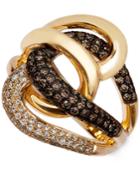 Le Vian Chocolatier Diamond Twist Ring (1 Ct. T.w.) In 14k Gold