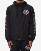 Black Pyramid Men's Zip-up Graphic-print Hoodie