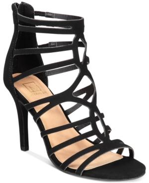 Material Girl Pixie Caged Sandals, Created For Macy's Women's Shoes