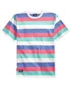 Lrg Men's Spotty Dotty Dot-stripe T-shirt