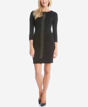 Karen Kane Embellished Sheath Dress
