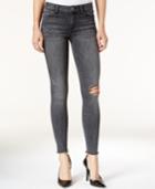 Dl 1961 Jessica Alba No. 3 Instasculpt Ripped Weathered Wash Skinny Jeans