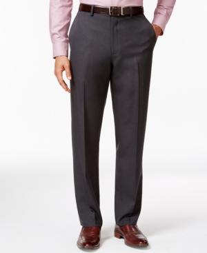 Alfani Red Charcoal Slim-fit Dress Pants, Only At Macy's