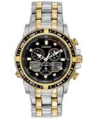 Citizen Men's Analog-digital Chronograph Sailhawk Two-tone Stainless Steel Bracelet Watch 43mm Jr4054-56e