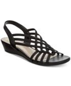 Impo Roma Stretch Slingback Wedge Sandals Women's Shoes