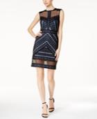 Tadashi Shoji Lace Geometric Dress