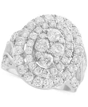 Rock Candy By Effy Diamond Oval Cluster Ring (3-1/2 Ct. T.w. In 14k White Gold