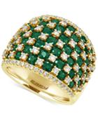 Brasilica By Effy Emerald (3-3/4 Ct. T.w.) And Diamond (1-1/5 Ct. T.w.) Ring In 14k Gold