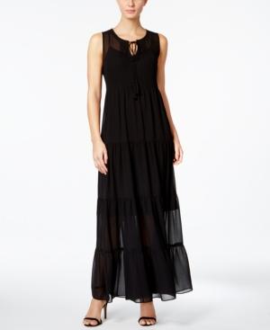 Calvin Klein Tiered Maxi Dress