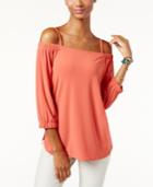 Inc International Concepts Off-the-shoulder Top, Only At Macy's