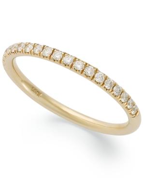 X3 Diamond Ring, 18k Gold Diamond Anniversary Band (1/4 Ct. T.w.)