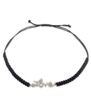Yellora Diamond Bracelet, Yellora Diamond Love Parachute Cord Bracelet (1/6 Ct. T.w.)