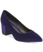 Steven By Steve Madden Women's Bambu Velvet Pointed-toe Pumps Women's Shoes