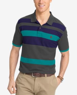 Izod Men's Engineered Striped Polo