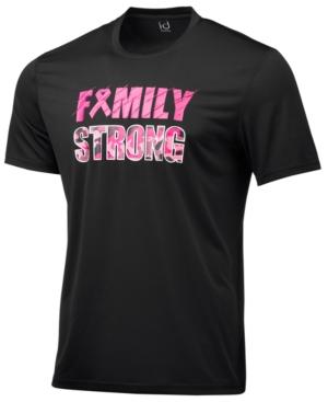 Id Ideology Men's Breast Cancer Awareness Family Strong T-shirt, Created For Macy's