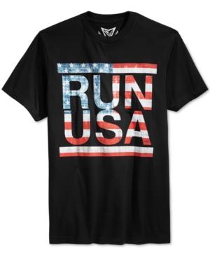 Univibe Men's American Graphic-print T-shirt
