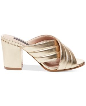 Steven By Steve Madden Women's Zada Slide-on Block-heel Sandals