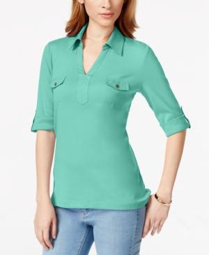 Karen Scott Utility Top, Only At Macy's