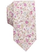 Bar Iii Men's Antique Floral Slim Tie, Only At Macy's