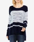 Vince Camuto Colorblocked Tunic Sweater