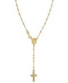 Giani Bernini 24k Gold Over Sterling Silver Necklace, Rosary Necklace