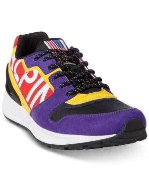 Polo Ralph Lauren Downhill Skier Men's Train 100 Tech-suede Sneakers Men's Shoes