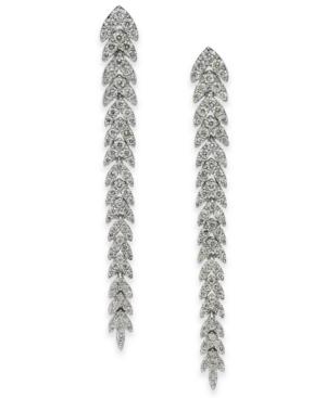Diamond Flex Drop Earrings (3/4 Ct. T.w.) In 14k White Gold