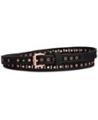 Calvin Klein Perforated And Eyelet Skinny Belt