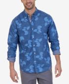 Nautica Men's Classic-fit Leaf-print Shirt