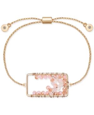 Inspired Life Stone Cluster Slider Bracelet