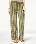 Be Bop Juniors' Printed Soft Palazzo Pants