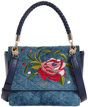 Guess Heather Top Handle Small Satchel