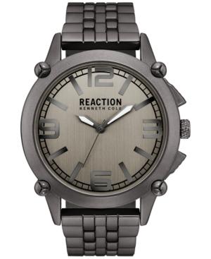 Kenneth Cole Reaction Men's Gunmetal Bracelet Watch 49mm 10030948