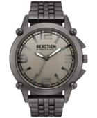 Kenneth Cole Reaction Men's Gunmetal Bracelet Watch 49mm 10030948