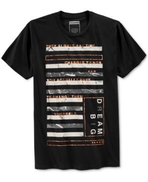 Sean John Men's Marble Bars Graphic-print T-shirt