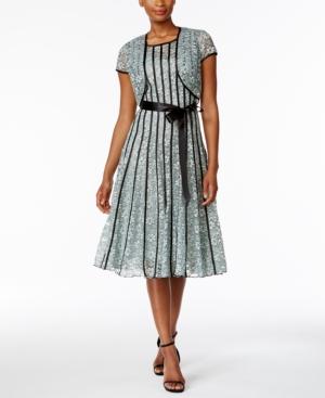 Sl Fashions Lace Midi Dress And Jacket
