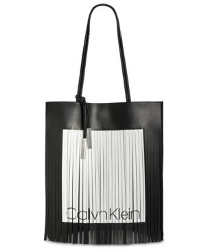 Calvin Klein Nora Fringe Tote