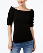 Inc International Concepts Off-the-shoulder Sweater, Created For Macy's