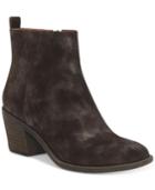 Lucky Brand Women's Natania Block-heel Booties Women's Shoes