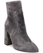 Steve Madden Women's Jaque Pointed Block-heel Booties Women's Shoes